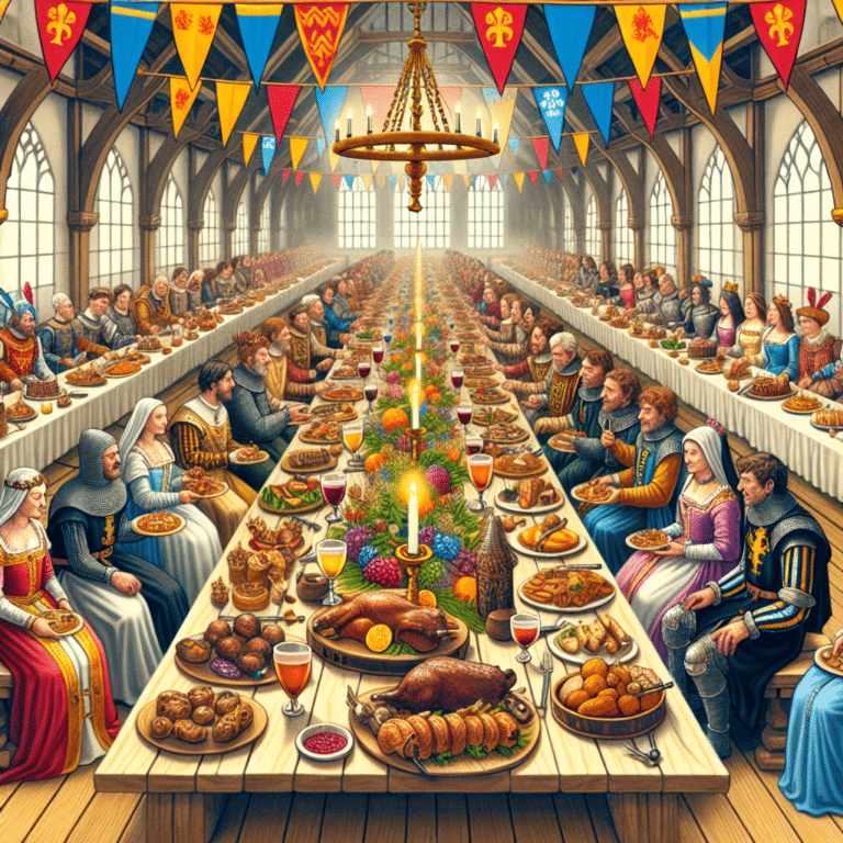 Recreating Feasts for Medieval Festivals