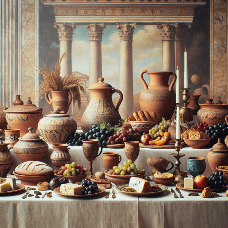 Gustatory Glimpses of the Roman Empire: Vintage Recipes