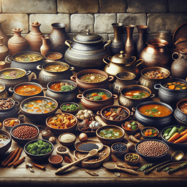 Soups and Stews of Antiquity: A Historical Recipe Guide