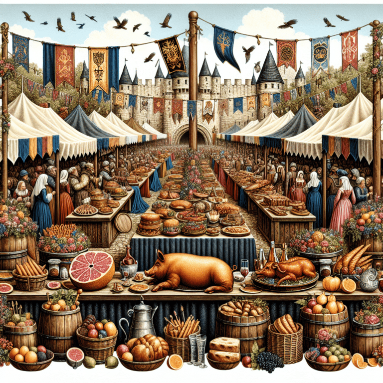 Recreating Feasts for Medieval Festivals
