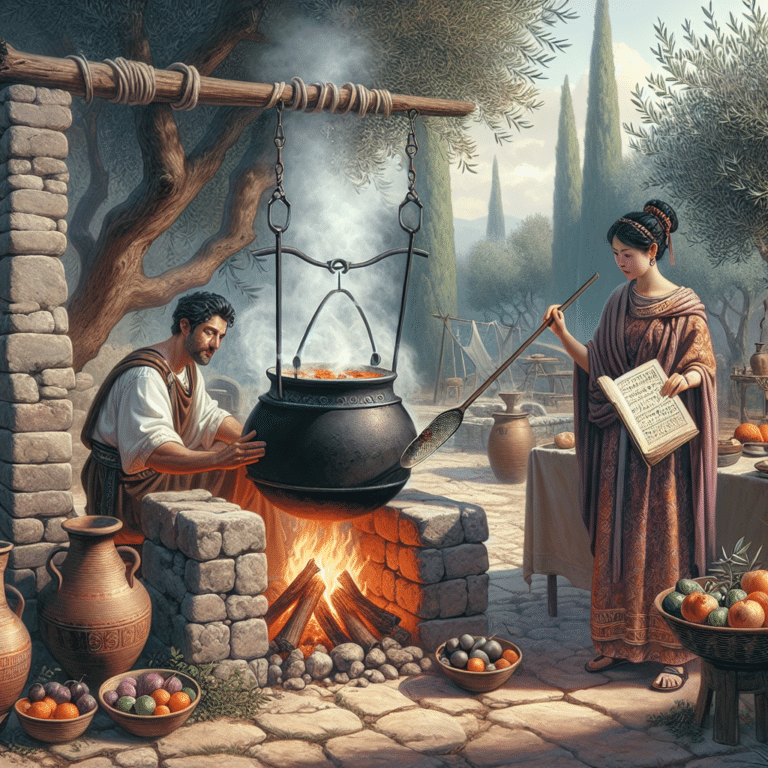 Exploring Ancient Roman Cooking Techniques