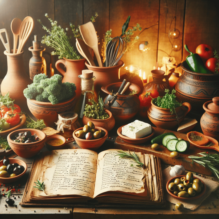 Rediscovering Traditional Greek Recipes from History