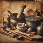 Trace History with Cooking Tools and Techniques