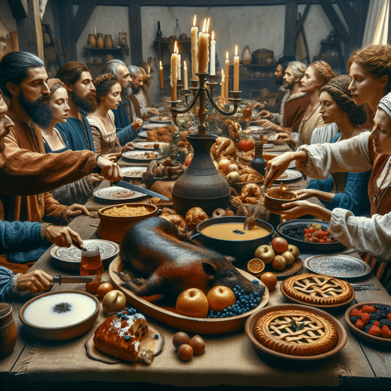Recreating an Authentic Medieval Feast
