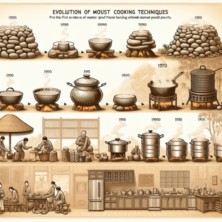 Steamed and Boiled: The History of Moist Cooking Techniques