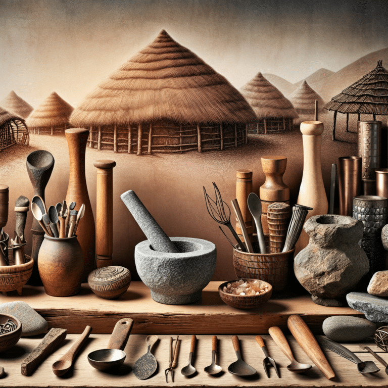 Trace History with Cooking Tools and Techniques