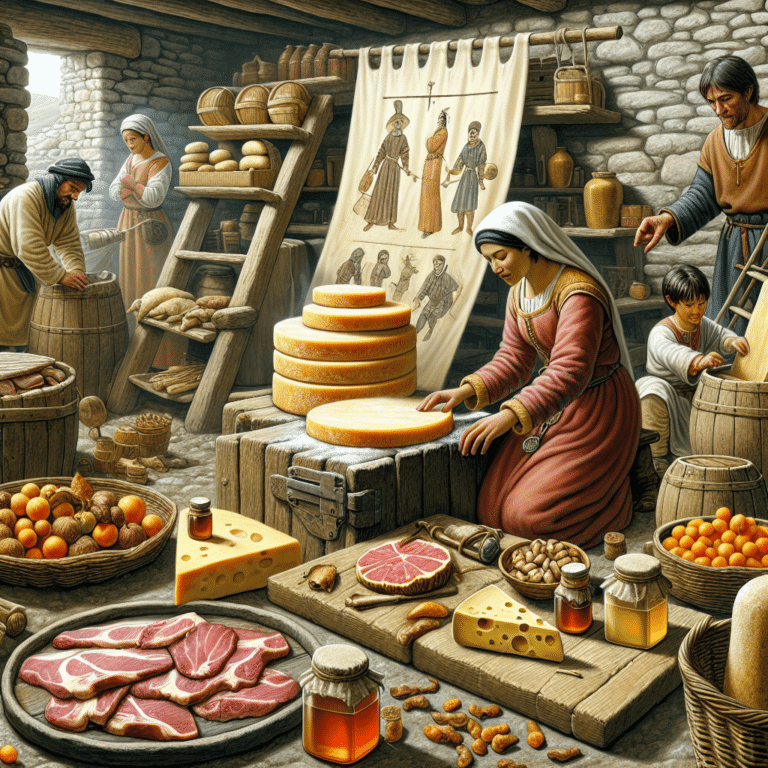 Preserving Food: Medieval Techniques and Recipes