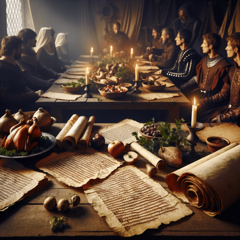 Unearthing Medieval Banquet Recipes